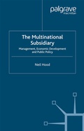 Cover: The Multinational Subsidiary - Palgrave Macmillan