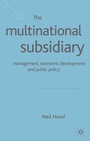 Cover: The Multinational Subsidiary - Palgrave Macmillan