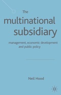 Cover: The Multinational Subsidiary - Palgrave Macmillan