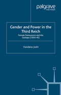 Cover: Gender and Power in the Third Reich - Palgrave Macmillan