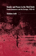 Cover: Gender and Power in the Third Reich - Palgrave Macmillan