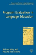 Cover: Program Evaluation in Language Education - Palgrave Macmillan