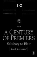 Cover: A Century of Premiers - Palgrave Macmillan