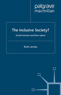 Abbildung von: The Inclusive Society? - Palgrave Macmillan