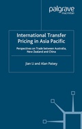 Cover: International Transfer Pricing in Asia Pacific - Palgrave Macmillan