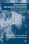 Cover: Lexical Diversity and Language Development - Palgrave Macmillan