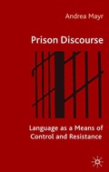 Cover: Prison Discourse - Palgrave Macmillan