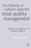 Cover: The Theory of Culture-Specific Total Quality Management - Palgrave Macmillan