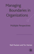 Cover: Managing Boundaries in Organizations - Palgrave Macmillan