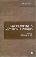 Bild: Law of Business Contracts in India - SAGE Publications India Pvt Ltd