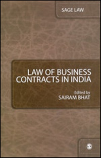 Abbildung von: Law of Business Contracts in India - SAGE Publications India Pvt Ltd