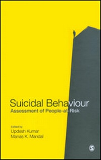 Enlarge image Cover: Suicidal Behaviour - SAGE Publications India Pvt Ltd