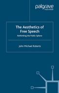 Cover: The Aesthetics of Free Speech - Palgrave Macmillan