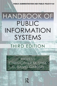 Enlarge image Cover: Handbook of Public Information Systems - Routledge