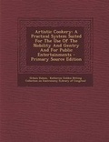 Cover: Artistic Cookery - Nabu Press