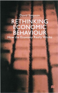 Enlarge image Cover: Rethinking Economic Behaviour - Palgrave Macmillan