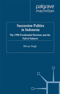 Cover: Succession Politics in Indonesia - Palgrave Macmillan