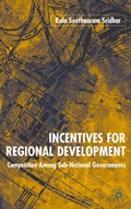 Cover: Incentives for Regional Development - Palgrave Macmillan