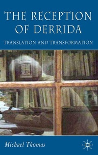 Enlarge image Cover: The Reception of Derrida - Palgrave Macmillan