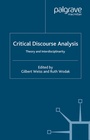 Cover: Critical Discourse Analysis - Palgrave Macmillan
