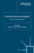 Cover: Critical Discourse Analysis - Palgrave Macmillan