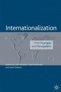 Cover: Internationalization - Palgrave Macmillan