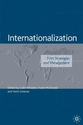 Cover: Internationalization - Palgrave Macmillan
