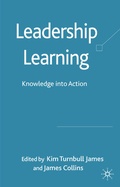 Cover: Leadership Learning - Palgrave Macmillan