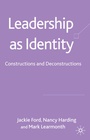 Cover: Leadership as Identity - Palgrave Macmillan