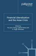Cover: Financial Liberalization and the Asian Crisis - Palgrave Macmillan