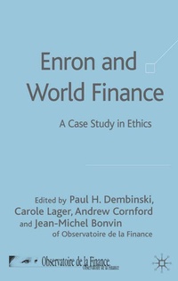 Enlarge image Cover: Enron and World Finance - Palgrave Macmillan