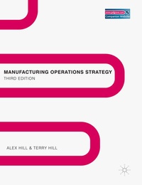 Enlarge image Cover: Manufacturing Operations Strategy - Red Globe Press