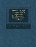 Cover: Letters on the Laws of Man's Nature and Development - Nabu Press