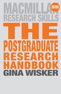 Cover: The Postgraduate Research Handbook - Red Globe Press