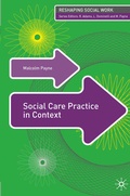 Cover: Social Care Practice in Context - Red Globe Press