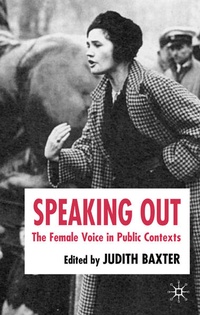 Enlarge image Cover: Speaking Out - Palgrave Macmillan