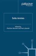 Cover: Exile Armies - Palgrave Macmillan