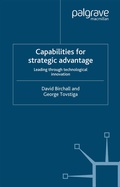 Cover: Capabilities for Strategic Advantage - Palgrave Macmillan