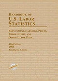 Cover: Handbook of U.S. Labor Statistics 2008 - Bernan Press