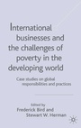 Cover: International Businesses and the Challenges of Poverty in the Developing World - Palgrave Macmillan