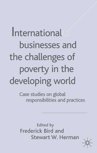 Enlarge image Cover: International Businesses and the Challenges of Poverty in the Developing World - Palgrave Macmillan