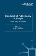 Cover: Handbook of Public Policy in Europe - Palgrave Macmillan