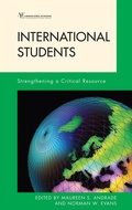 Cover: International Students - Rowman & Littlefield Publishers