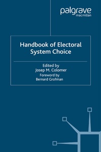 Abbildung von: The Handbook of Electoral System Choice - Palgrave Macmillan