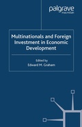 Cover: Multinationals and Foreign Investment in Economic Development - Palgrave Macmillan