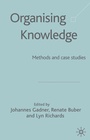 Cover: Organising Knowledge - Palgrave Macmillan