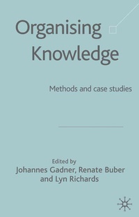 Enlarge image Cover: Organising Knowledge - Palgrave Macmillan