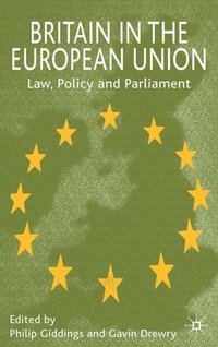 Enlarge image Cover: Britain in the European Union - Palgrave Macmillan