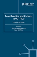 Cover: Penal Practice and Culture, 1500-1900 - Palgrave Macmillan