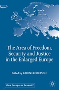 Cover: The Area of Freedom, Security and Justice in the Enlarged Europe - Palgrave Macmillan